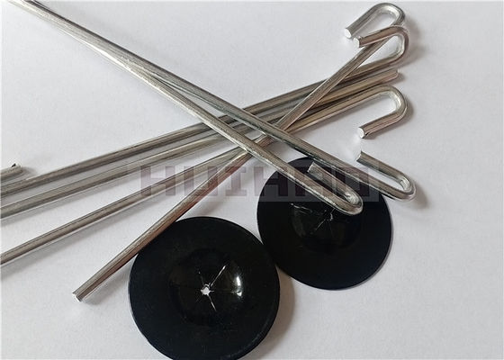 Pinos de gancho de alumínio do Odm J com as arruelas de travamento automático para fixar o fio Mesh To Solar Panels