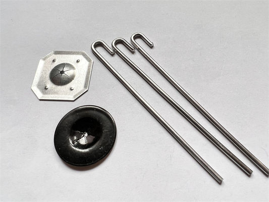 auto de alumínio de 32mm que trava os grampos da velocidade que fixam a rede de arame da solda para a impermeabilização solar do pombo