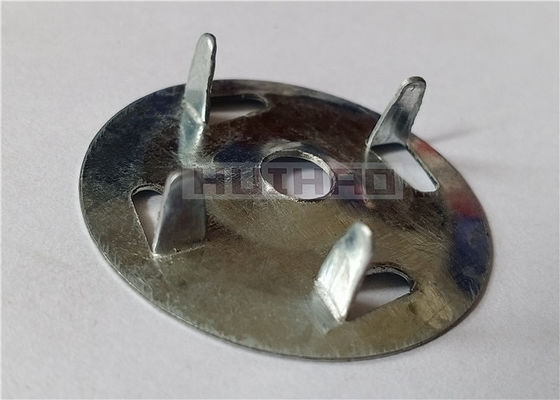 Arruela catalogada de aço galvanizada 1-1/4 do Lath do metal” usado para fixar placas do suporte da telha da espuma da isolação