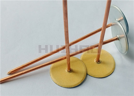 A solda principal do copo da descarga do capacitor de 12 calibres fixa com as arruelas de isolamento de papel