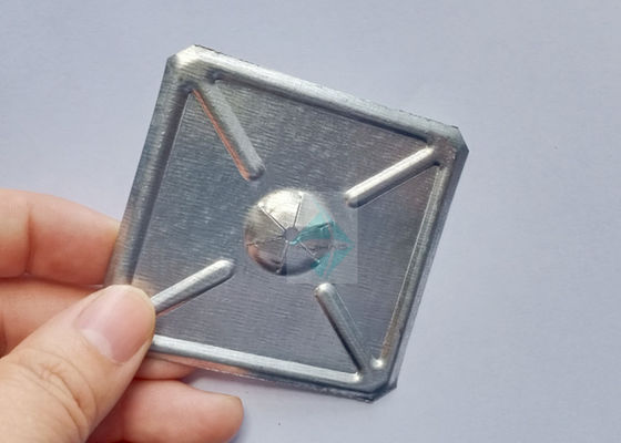 2-1/2” arruela de travamento quadrada de aço suave do auto da isolação com borda chanfrada
