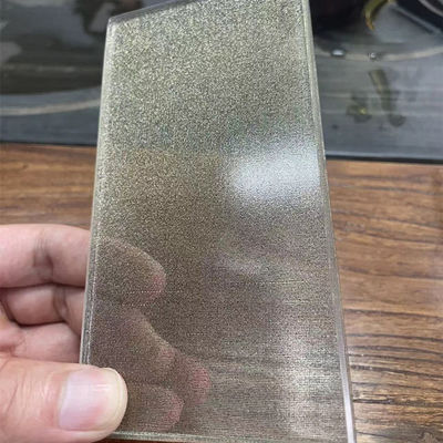 Vidro laminado tela feita sob encomenda da proteção contra incêndios do filme de PVB da anti com rede de arame de cobre