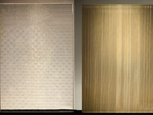 Metal decorativo Mesh Laminated Glass Advanced Buildings do filme de PVB