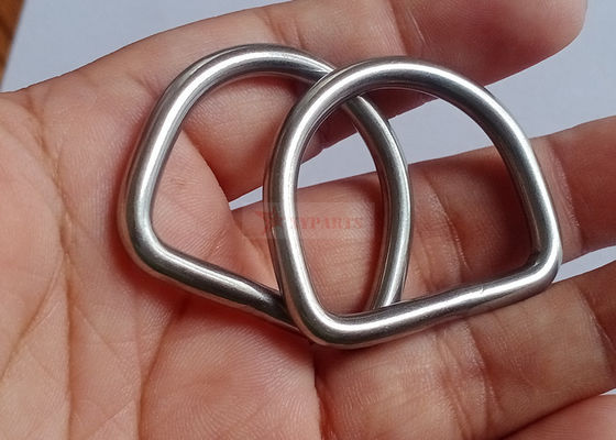Anéis D de aço inoxidável de alta temperatura Soldados Tipo para chapéu de isolamento