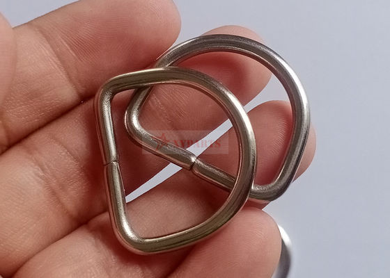Anéis D metálicos de 25x30 mm para fabricação de cobertores isolantes removíveis