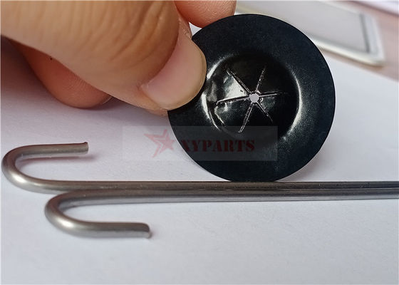 SunScreener Gray Wire Mesh Clips Used de aço com os painéis de Mesh Screening To Protect Solar do fio