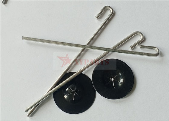 2.5mm Alumínio J ganchos para conectar redes de proteção de animais para painéis solares