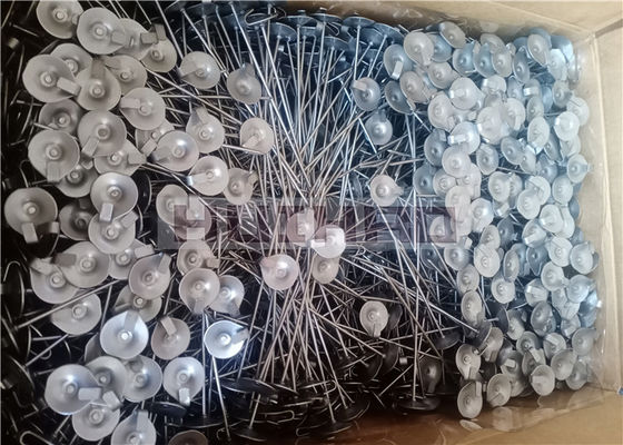 Ancoras de ligação de aço inoxidável de 14 gauge para fabricação de tampas isolantes removíveis