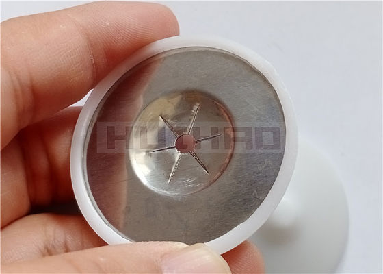Clips de velocidade de isolamento de 38 mm com tampas de cúpula usadas em conjunto com pinos de isolamento
