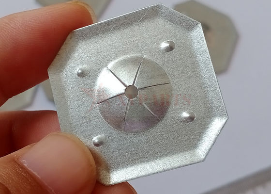 32 mm Quadrado Isolamento de velocidade Clips aço galvanizado para a indústria de isolamento comercial