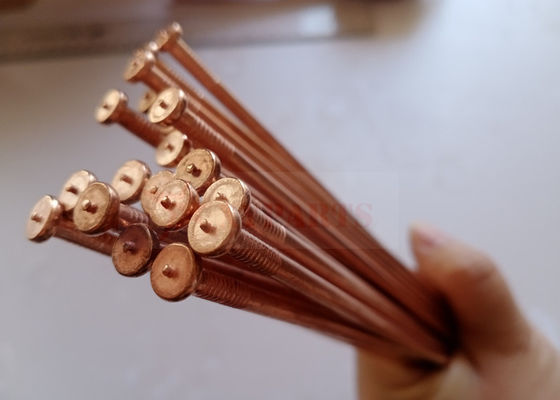 Os baixos pinos da solda do CD do aço carbono 4mm revestem revestido para a chapa metálica