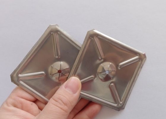 64mmX64mm SS 316 Quadrado Isolamento Clips de Velocidade Para usina de energia