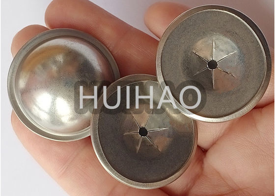 Aço inoxidável 304/316 Lavadora de tampa de dome de isolamento para sistema HAVC