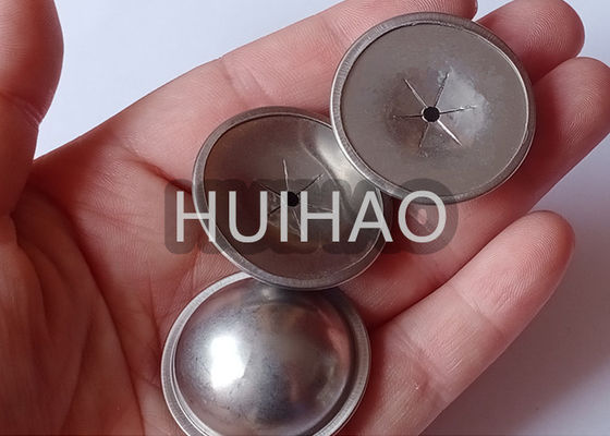 7/8 polegadas de aço galvanizado isolante dome tampa para fixação de pinos de isolamento