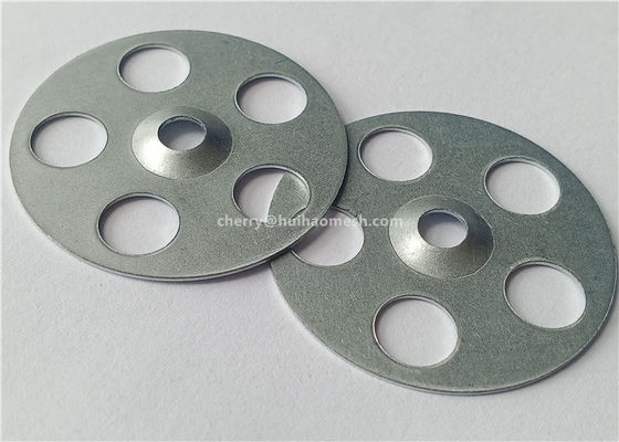 Caldeiras de fixação de metal com isolamento de aquecimento por piso 36 mm - 100 PK