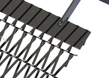 Sistemas arquitetónicos cabidos tecidos, metal perfurado, expandido da fixação da tela do metal