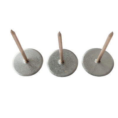 12 Ga X 70 mm Cabeça de Copo de Aço Galvanizado Pins Soldados Para Isolamento de dutos HVAC