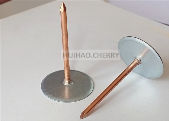 Pinos para revestimento de dutos de aço galvanizado de 2 polegadas para isolamento de fibra de vidro de dutos de ar