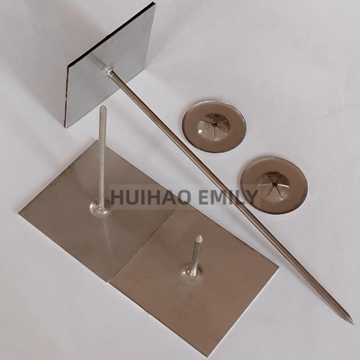 Pinos de Fixação Autocolantes para Isolamento de 50x50mm para Isolamento de Paredes Exteriores