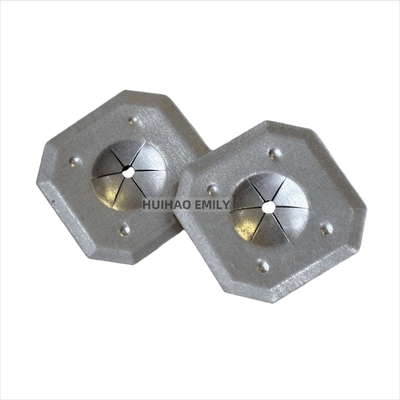 32mm aço galvanizado quadrado auto-bloqueio máquina de lavar fixa 2.7mm pinos de isolamento