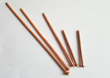 pinos chapeados cobre da soldadura de parafuso prisioneiro do CD de 2.7mm x de 63.5mm com a arruela do tampão da abóbada para o navio