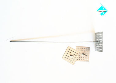 diâmetro 160mm litro pinos baixos perfurados quadrados de 2.7mm da isolação usados para o sistema de HAVC