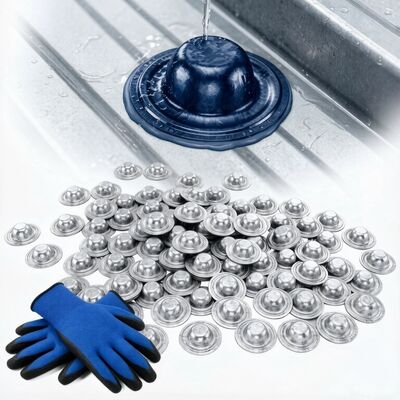 Parafusos para telhados impermeáveis de metal de 36 mm x 11 mm