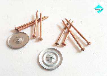 Pinos da soldadura da descarga do capacitor do aço suave com o revestimento do cobre ou de zinco