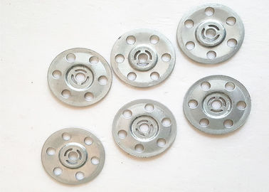 Discos de fixação de lavadora de isolamento metálico de 35 mm para placas de apoio de telhas de parede e piso