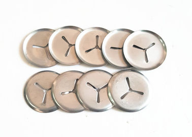 38mm galvanizou os grampos de travamento de aço do auto com os 3 entalhes para tampões plásticos da tampa