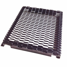 Gancho revestido PVDF acima da malha expandida quadro do metal para o painel de parede externo de Curtan