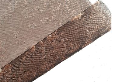 Parede decorativa de vidro metálica do espelho de Mesh Lamination Architectural Fabric Laminated