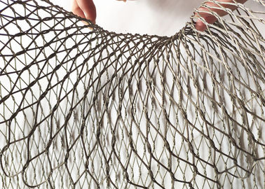 Saco contra-roubo de aço inoxidável da malha da corda de fio da personalização para a proteção