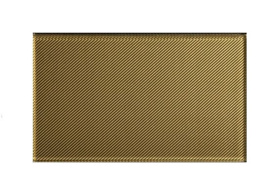 Fio decorativo encaixado Mesh Glass da corda de vidro de cobre dos SS da rede de arame