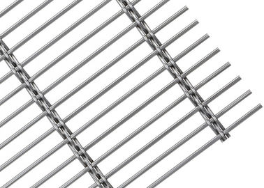 Teça o tipo rede de arame arquitetónica, malha arquitetónica do metal do revestimento da fachada
