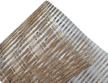 Malha decorativa da arte do Interlayer do vidro laminado de tela de rede de arame do metal
