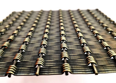Malha chapeada antiguidade do metal de Archiectural para a decoração do elevador e a coberta de parede