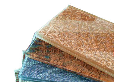 Espaços do retalho de Mesh Decorative Architectural Glass For do fio