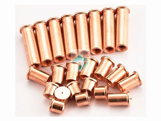 Nenhuma linha flangeou diâmetro do M3 M10 dos pinos da soldadura de parafuso prisioneiro com Chrome folheado a níquel