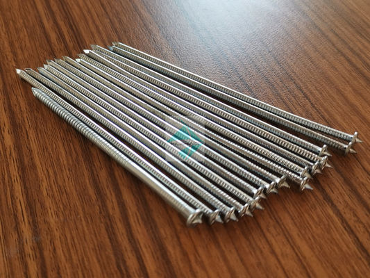 2,7 X pinos de alumínio com cabeça lisa, pregos da solda do CD de 75MM da solda de parafuso prisioneiro do CD de 10Ga X 110mm com a arruela de travamento do auto