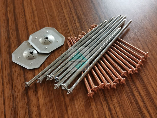 O soldador Zinc Coat Steel da descarga do capacitor enche os pinos da solda com o auto que trava lãs de rocha da fixação da arruela do tampão da abóbada