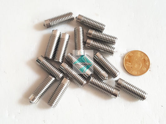 Os pinos da soldadura de parafuso prisioneiro do metal M3-M10, os parafusos prisioneiros de aço da solda do CD soldaram materiais finos do calibre chapeiam