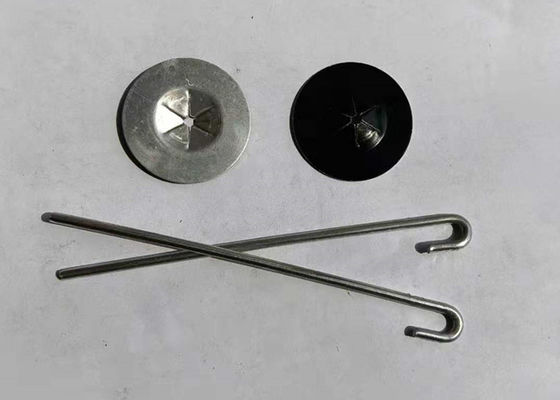J de alumínio engancha as arruelas de 2.5mm Pin Dia Solar Panel Clips With que instalam a malha do painel solar