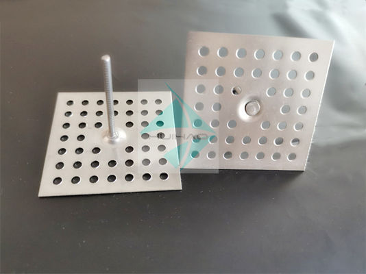 Âncoras perfuradas carimbadas da isolação do metal da base 12ga