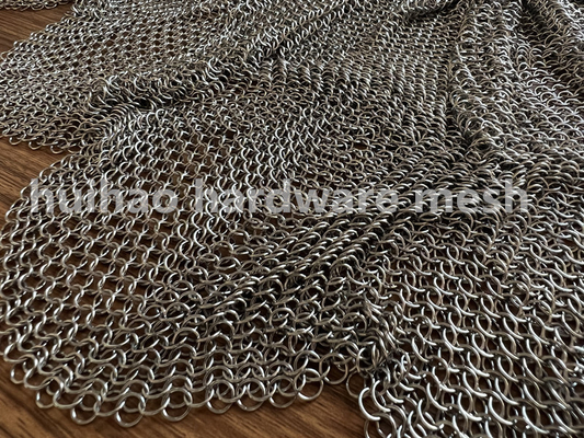 Decoração Drivider de Ring Metal Mesh Drapery For do correio de corrente de 304 Ss