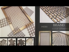 Malha arquitetónica de aço inoxidável