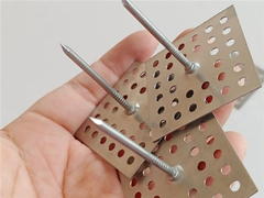 HUIHAO CUSTOM Penhascos de isolamento perfurados com lavadora de auto-bloqueio utilizados para isolamento de dutos HVAC W