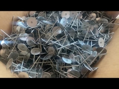 Como isolar os dutos externos de HVAC usando pinos de soldagem de cabeça de taça de aço galvanizado