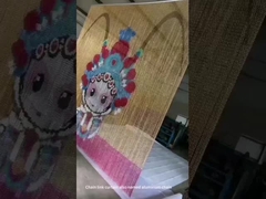 Cortina de ligação de corrente também chamada cortina de corrente de alumínio