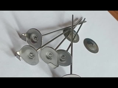 Ancoras de ligação de aço inoxidável e galvanizado utilizadas para a fabricação de cobertores isolantes removíveis